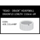 Marley Road-Drain Heavywall Drainflo Length 110mm 4M - 400.110.4.HWP 